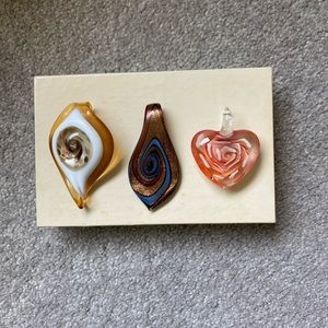 Vintage Glass Pendants